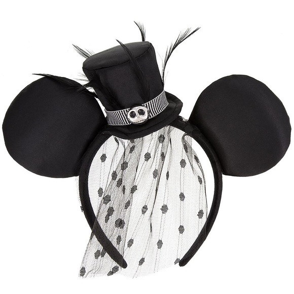 New Disney Parks jack Halloween Minnie Mouse Ears - Picture 2 of 2